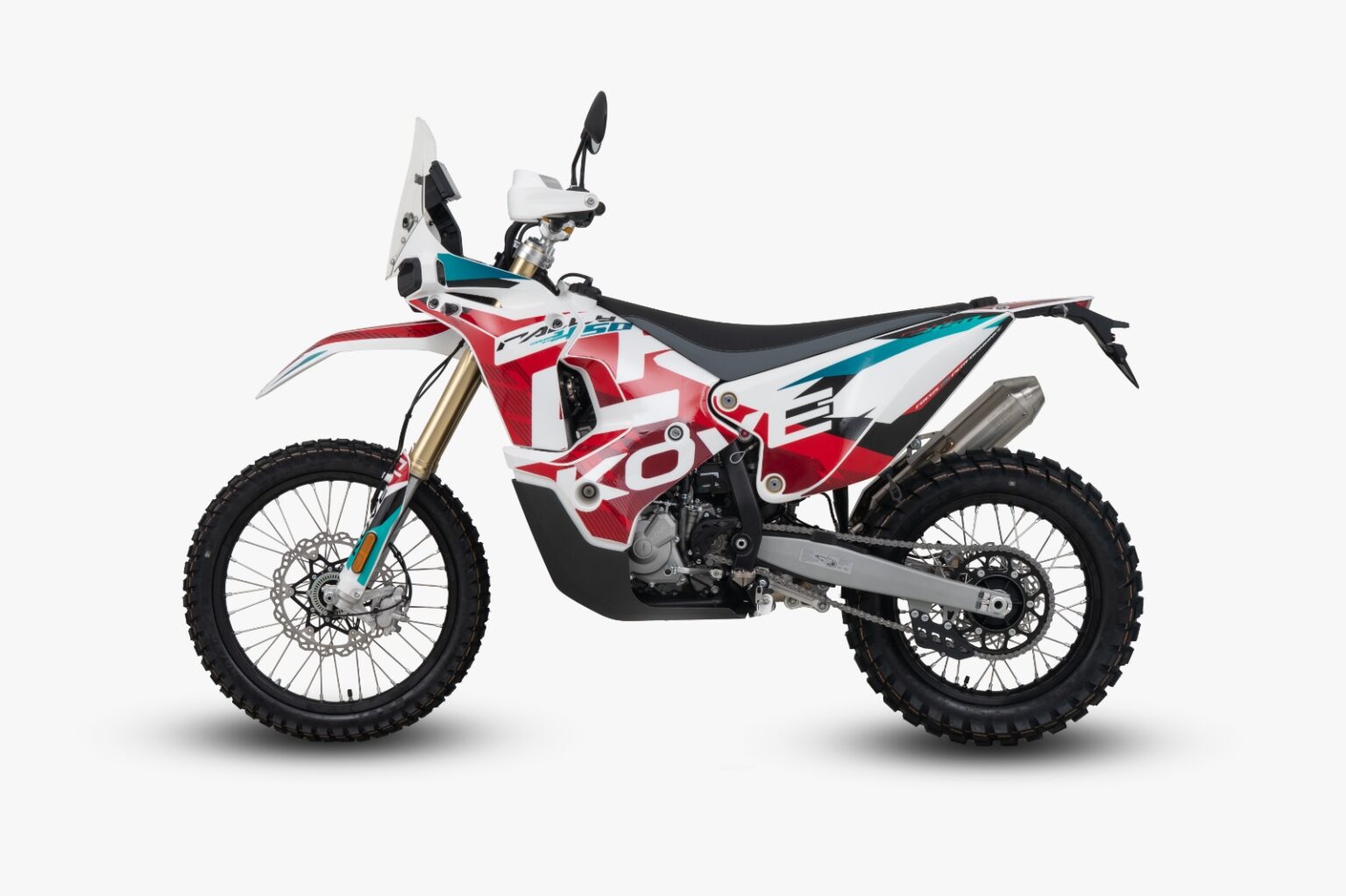 KOVE 450RALLY בצבע אדום